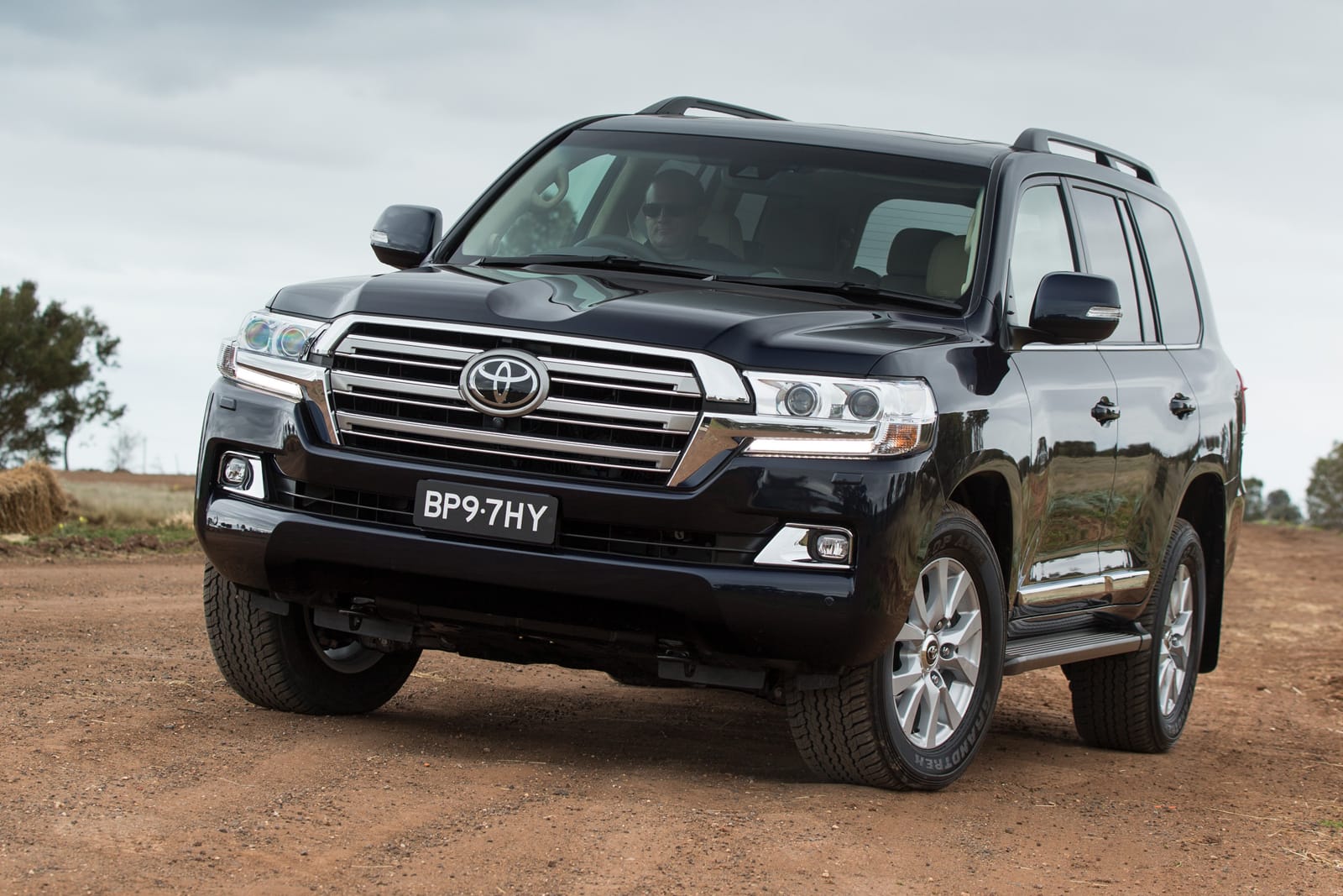 Updated LandCruiser 200 Series due in October. (Pre-production Sahara model shown).